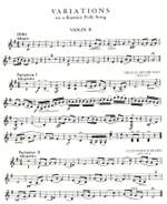Variations on a Russian Folksong Product Image
