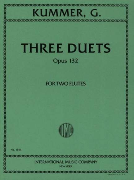 Kummer, K: Three Duets Op.132