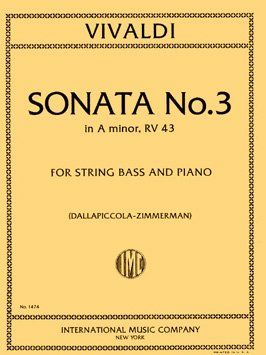 Vivaldi: Sonata No.3 A Minor RV.43