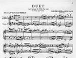 Bach, C P E: Duet E Minor (G Major) H.598 (W.140) Product Image