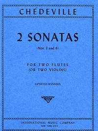 Chédeville, N: Two Sonatas Op.8/3 & 6