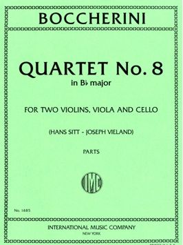 Boccherini, L: String Quartet No.8 Bb Major