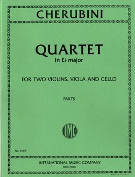 Cherubini, L: String Quartet E flat major