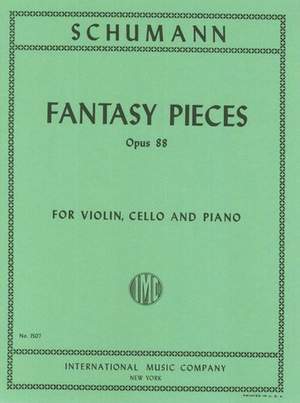 Schumann, R: Fantasy Pieces Op.88