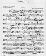 Loeillet de Gant, J B: Cello Sonata Bb Major Product Image
