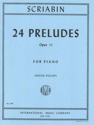 Scriabin: 24 Preludes op.11