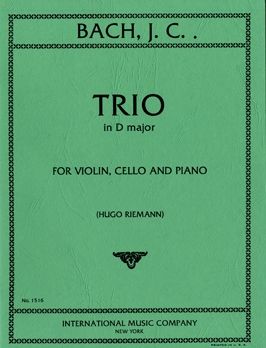 Bach, J C: Trio in D major D major