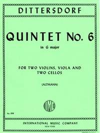 Dittersdorf: Str.quintet No.6 Gmaj