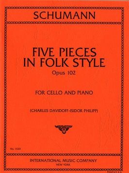 Schumann, R: Five Pieces in Folk Style Op.102