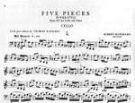 Schumann, R: Five Pieces in Folk Style Op.102 Product Image