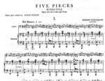 Schumann, R: Five Pieces in Folk Style Op.102 Product Image