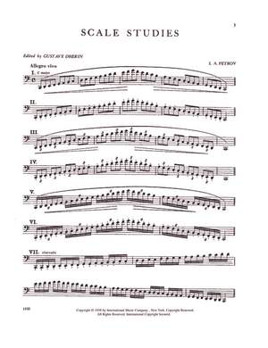 Petrov, I: Scale Studies