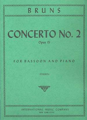 Bruns, V: Concerto No.2 C minor op. 15