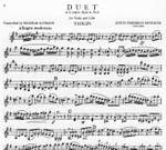 Dotzauer, J J F: Duet G Major Op.4 No.2 Product Image