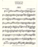 Handel, G F: Sonata G minor op.2/2 Product Image