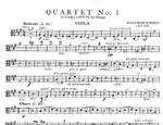 Borodin, A: String Quartet No.1 A Major A major Product Image