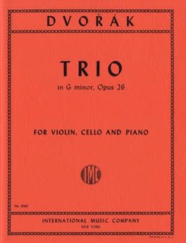 Dvořák, A: Piano Trio G Minor Op.26