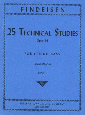 Findeisen, T A: 25 Technical Studies Vol 3 Op.25