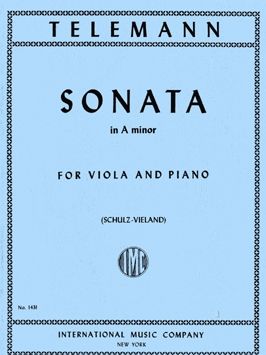 Telemann: Viola Sonata A Minor