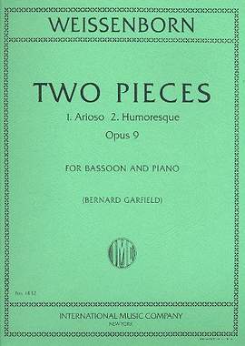 Weissenborn, J: Two Pieces Op.9