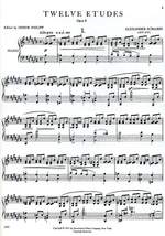 Scriabin: Twelve Etudes op.8 Product Image