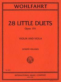 Wohlfart, R: 28 Easy Duets Op.191