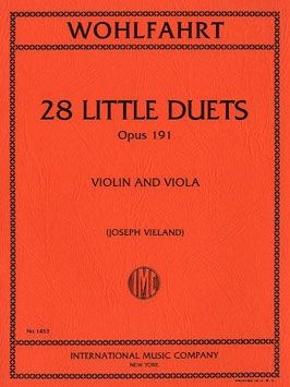 Wohlfart, R: 28 Easy Duets Op.191