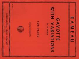 Rameau, J: Gavotte with Variations A minor A minor