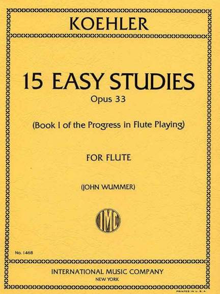 Koehler, E: Progress in Flute Playing Volume 1 Op.33
