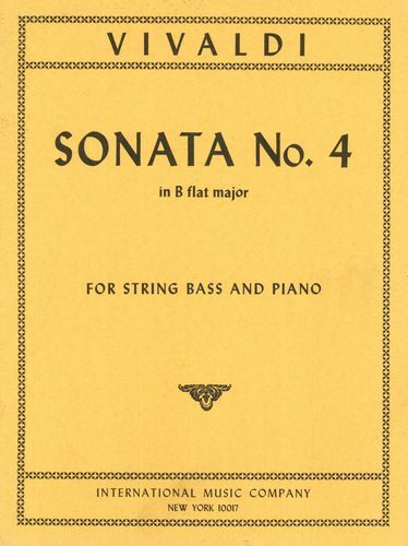 Vivaldi, A: Sonata Bbmaj Kb Pft