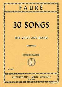 Fauré, G: 30 Songs
