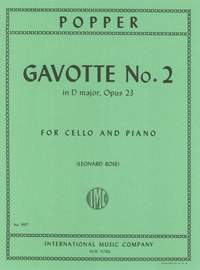 Popper, D: Gavotte No.2 Op.23