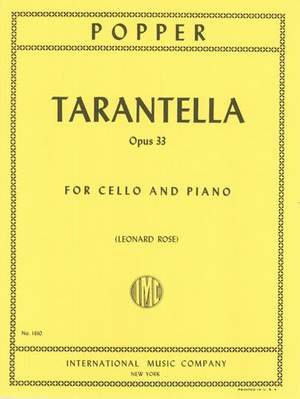 Popper, D: Tarantella Op.33