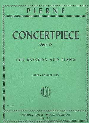 Pierne: Morceau de concert Op35 Bsn Pft