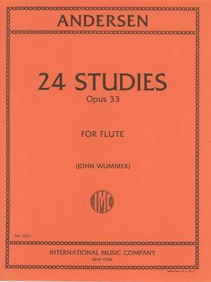 Andersen, J: 24 Studies Op.33