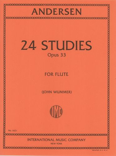Andersen, J: 24 Studies Op.33