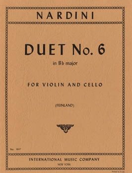 Nardini, P: Duet No.6 Bb major