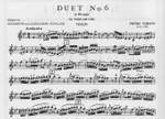 Nardini, P: Duet No.6 Bb major Product Image