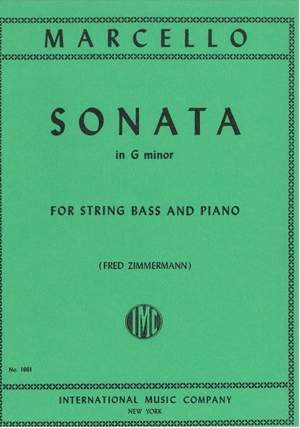 Marcello, B: Sonata in G minor