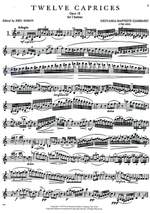 Gambaro, G B: 12 Caprices Op.18 Product Image