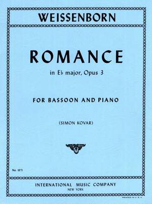 Weissenborn, J: Romance in Eb Major Op.3