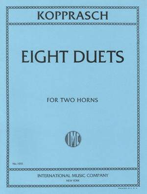 Kopprasch, W: Eight Duets