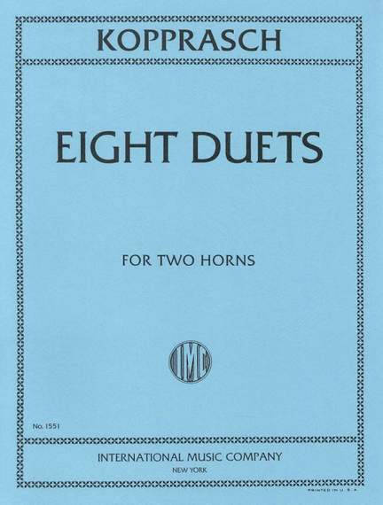 Kopprasch, W: Eight Duets