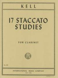 Kell, R: 17 Staccato Studies S.clar