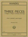 Handel, G F: Three Pieces