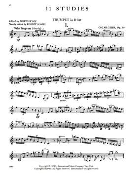 Geier, O: 11 Studies Op.59