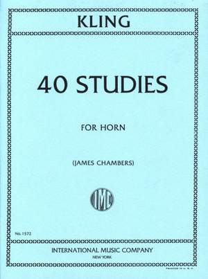Kling, H: 40 Studies