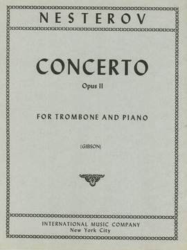 Nesterov, A: Trombone Concerto