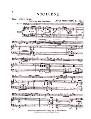 Weissenborn, J: Nocturne in Eb major Op.9/4