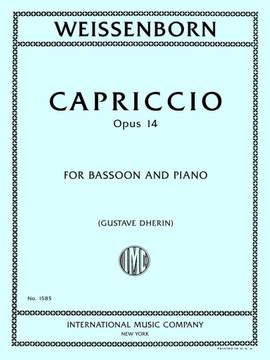 Weissenborn, J: Capriccio op. 14